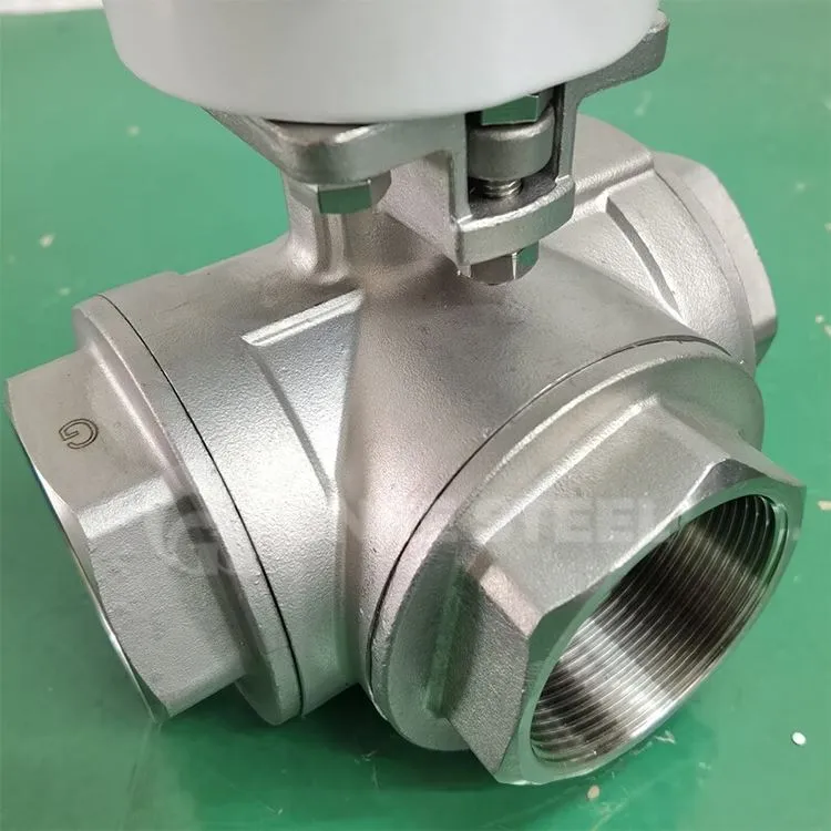 3 वे एल-पोर्ट बॉल वाल्व