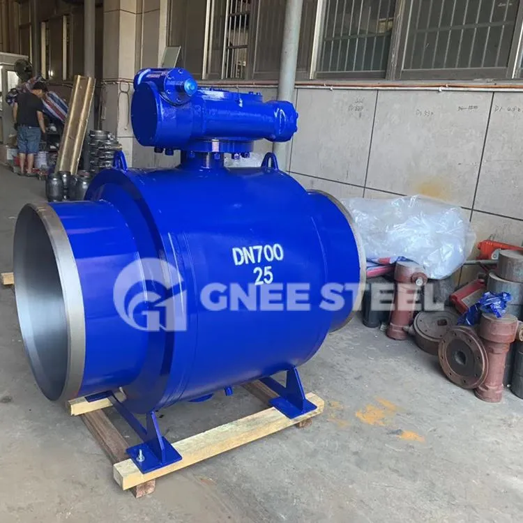 एपीआई 6डी ट्रूनियन माउंटेड बॉल वाल्व