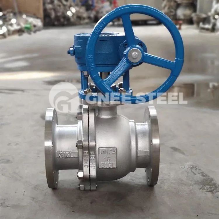 कार्बन स्टील बॉल वाल्व