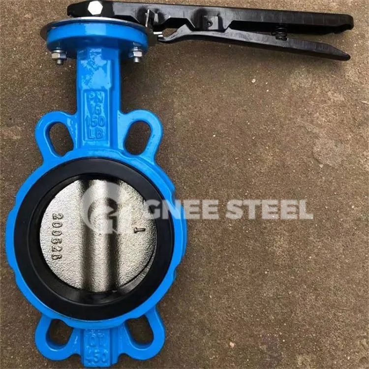 कास्ट आयरन वेफर बटरफ्लाई वाल्व