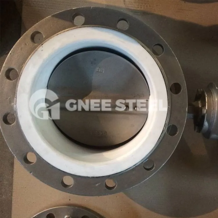 डबल ऑफसेट कास्ट आयरन बटरफ्लाई वाल्व