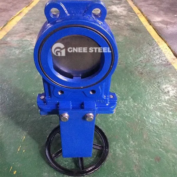 लोहे की चाकू गेट वाल्व