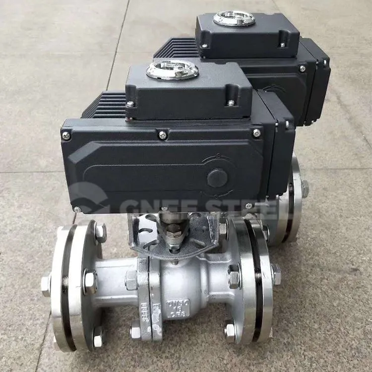 विद्युत चालित बॉल वाल्व