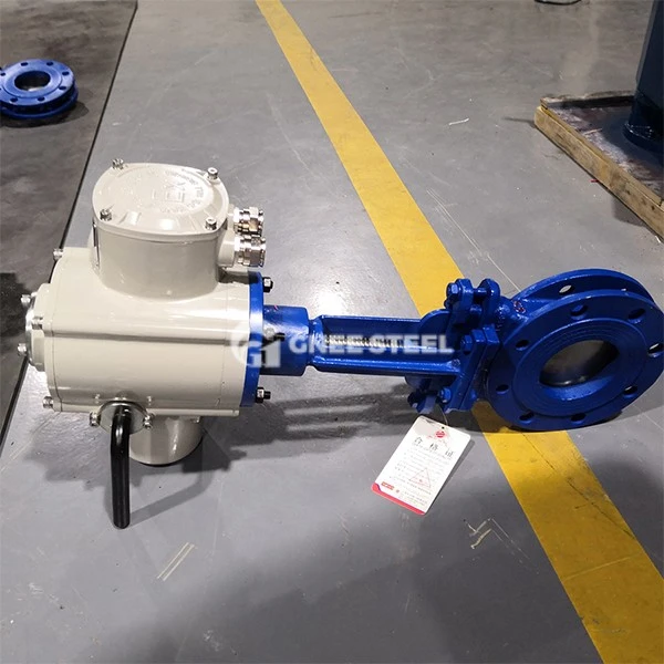 Electric Actuated Knife Gate Valve