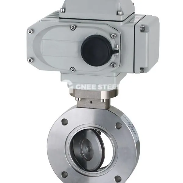 विद्युत वैक्यूम तितली वाल्व