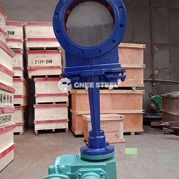 इलेक्ट्रिक वेफर चाकू गेट वाल्व