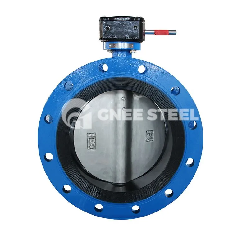 निकला हुआ किनारा गाढ़ा तितली वाल्व