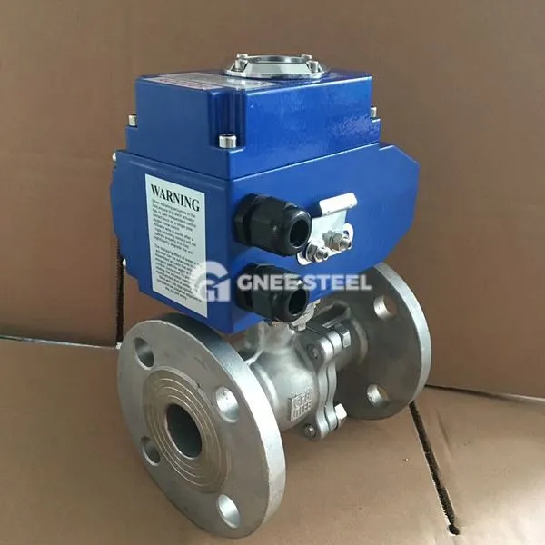 निकला हुआ किनारा प्रकार सेगमेंट बॉल वाल्व