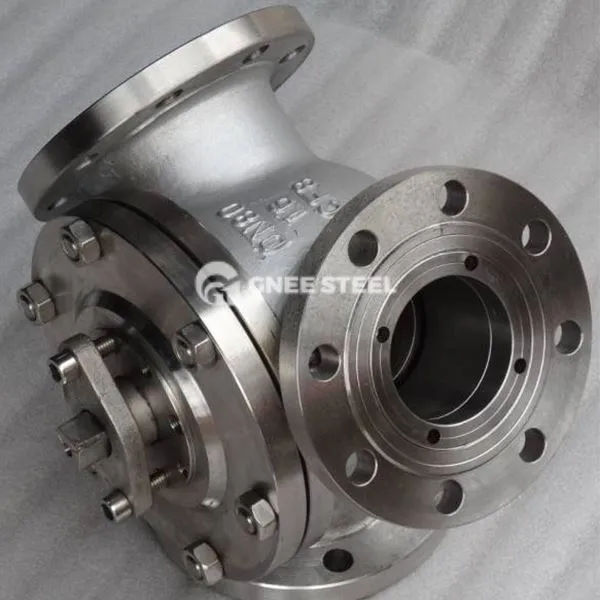 Flanged 3- वे बॉल वाल्व