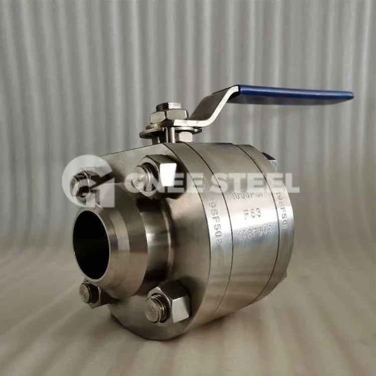 जाली स्टील बॉल वाल्व