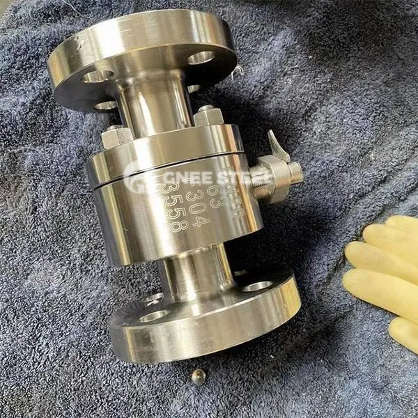 जाली स्टील हाई प्रेशर बॉल वाल्व