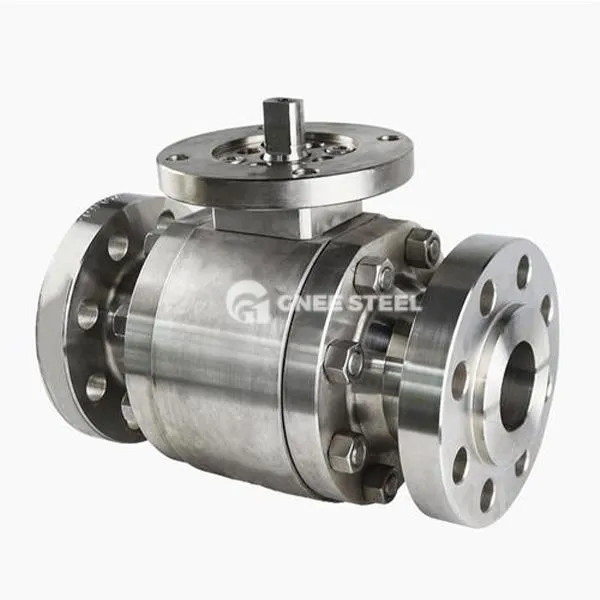 जाली स्टील ट्रूनियन बॉल वाल्व