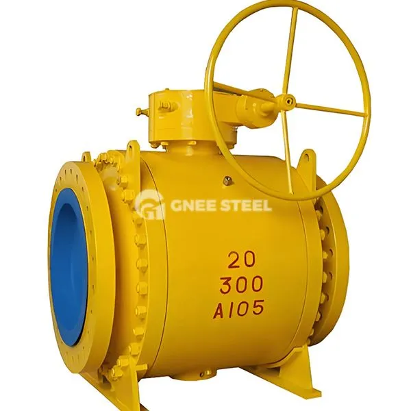 पूर्ण बोर ट्रूनियन माउंटेड बॉल वाल्व