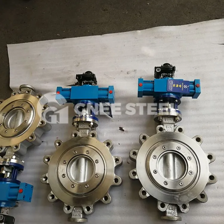 उच्च प्रदर्शन लग प्रकार तितली वाल्व