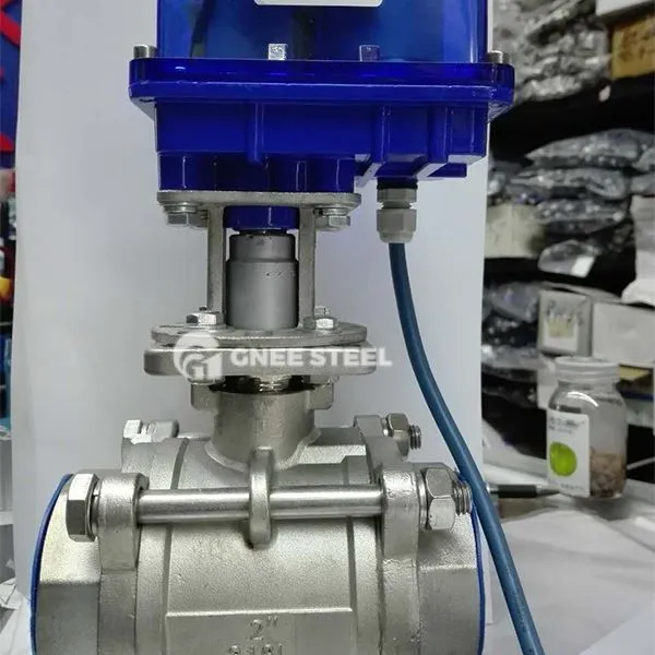 उच्च दबाव इलेक्ट्रिक बॉल वाल्व