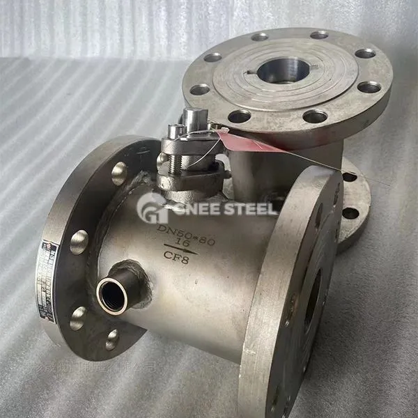 जैकेटेड बॉल वाल्व