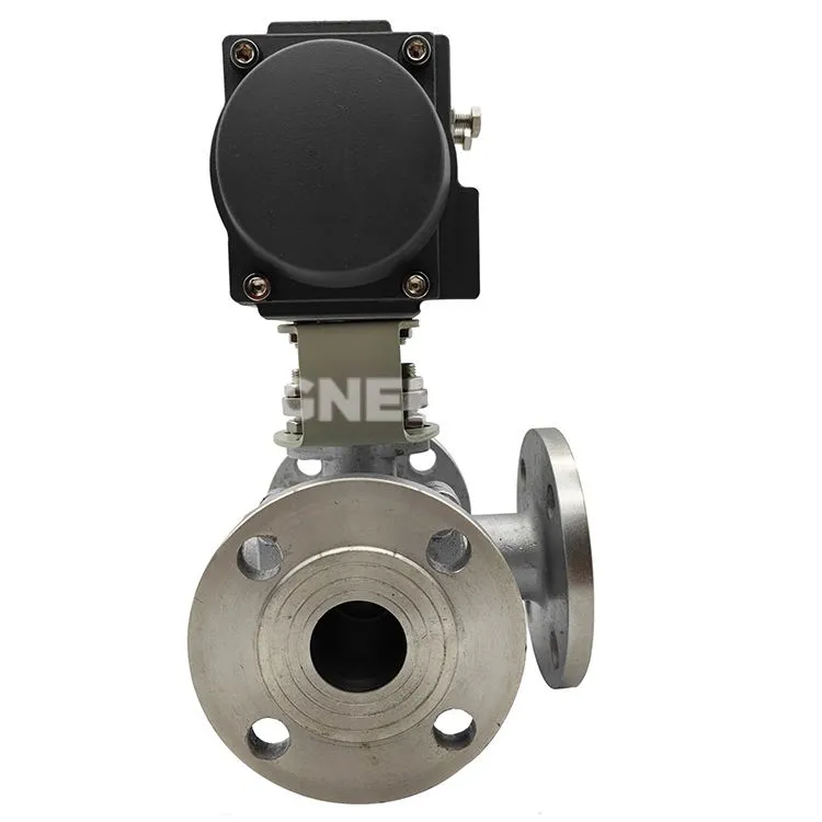 एल टाइप थ्री वे बॉल वाल्व