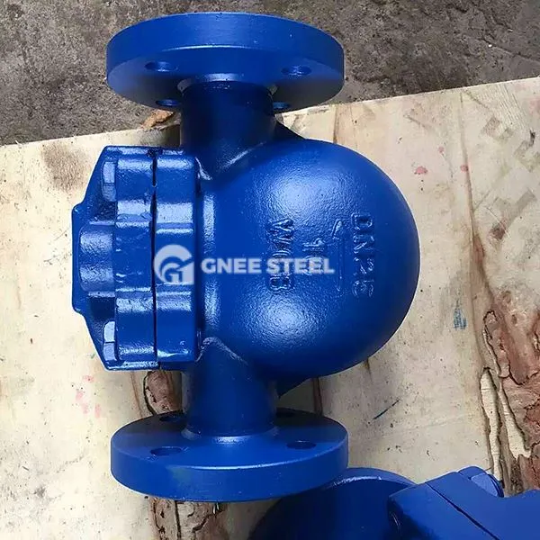 लीवर संचालित बॉल वाल्व