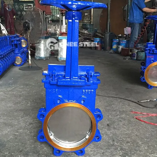 मैनुअल चाकू गेट वाल्व