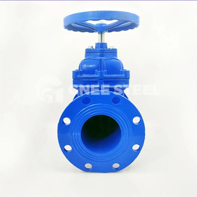 धातु सीट निकला हुआ किनारा कनेक्शन गेट वाल्व