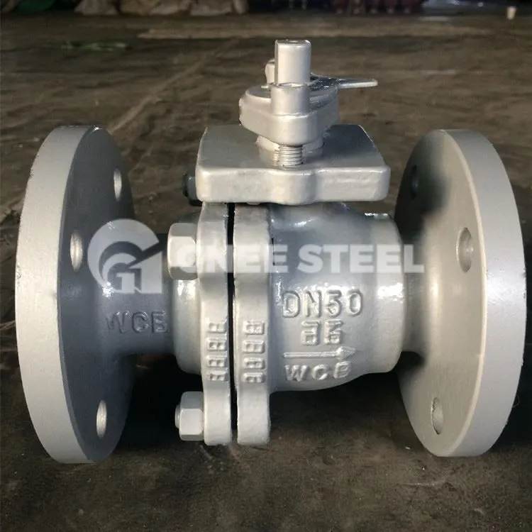 धातु सीटेड फ्लैंज्ड बॉल वाल्व