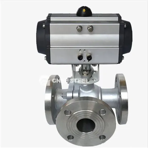 वायवीय ने 3 तरह के वाल्व को अभिनय किया