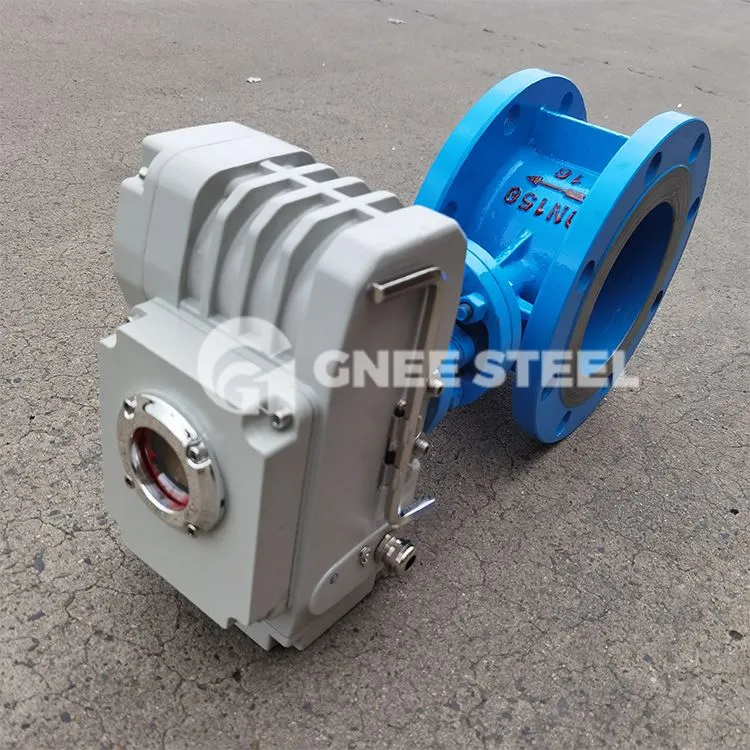 वायवीय ट्रिपल-ऑफ़सेट तितली वाल्व