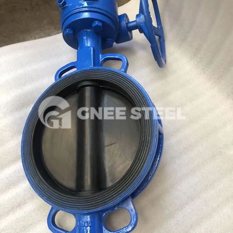 रबर लाइन वाले बटरफ्लाई वाल्व