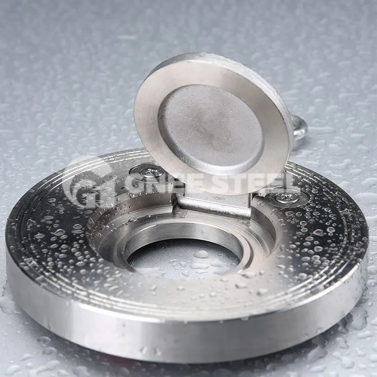 सिंगल डिस्क वेफर चेक वाल्व