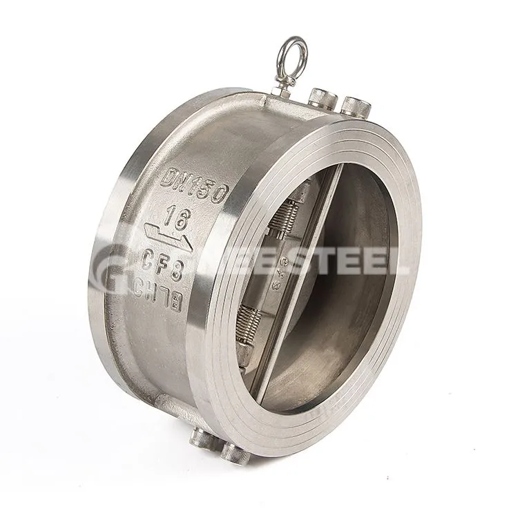 सिंगल प्लेट वेफर टाइप चेक वाल्व