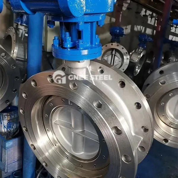 स्टेनलेस स्टील लचीला तितली वाल्व