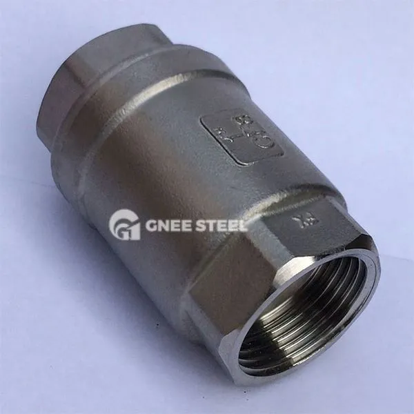 स्टेनलेस स्टील स्प्रिंग चेक वाल्व