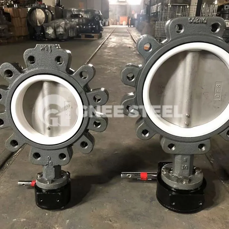 ट्रिपल एक्सेन्ट्रिक बटरफ्लाई वाल्व लग प्रकार